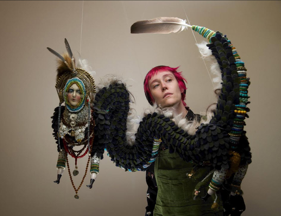 Jori Phillips—assemblage, 3-D art, wearable art