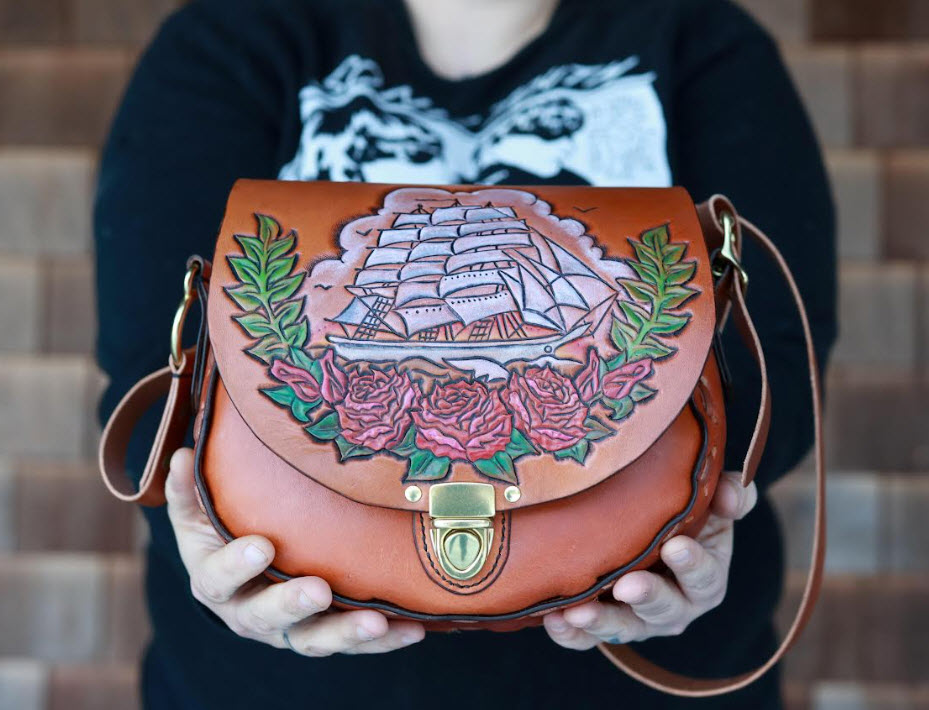 Melissa Winkler—leather artist