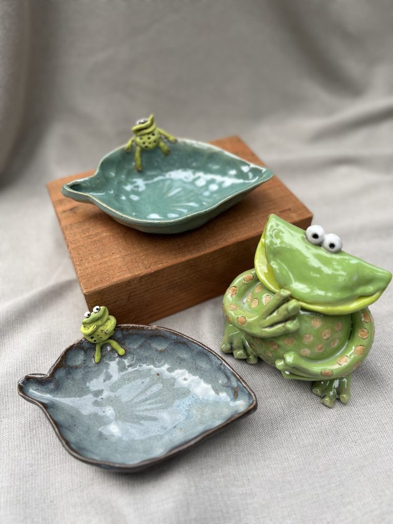 Linda Adair—ceramics, stained glass, painting