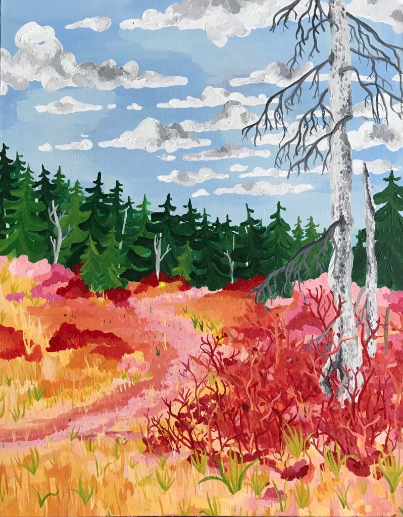 Sara Schouten—painter and fabric artist