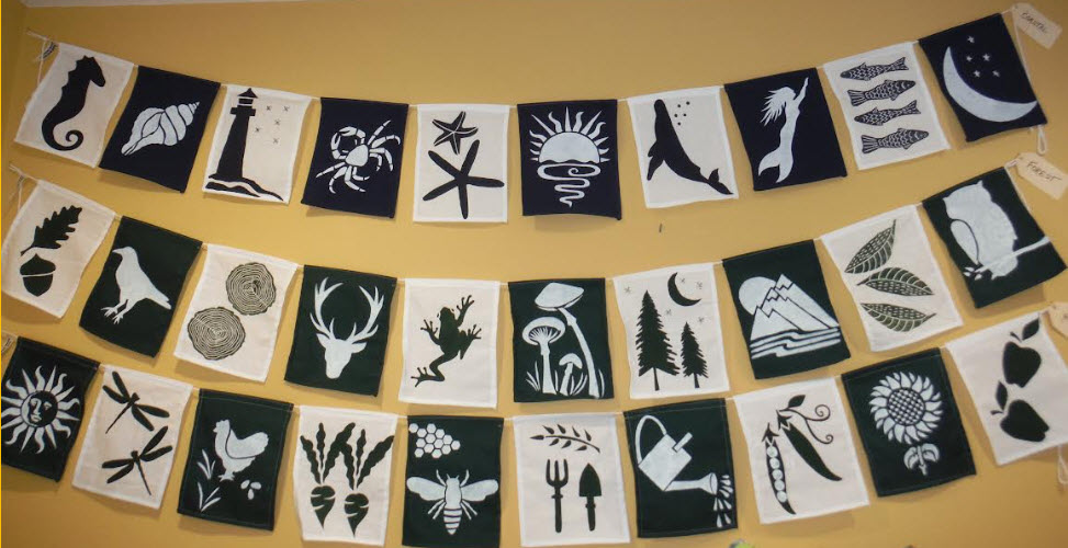 Jayne Fogarty—fabric artist, printmaker, painter, culinary creator